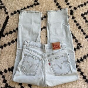 Levi's Ribcage Straight Leg Jeans